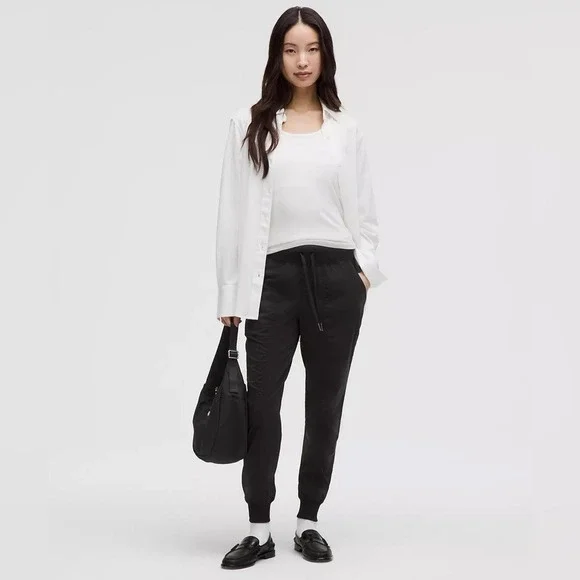 Lululemon Women's Dance Studio Mid-Rise Jogger Full‎ Length Black Size 6 - Picture 2 of 16